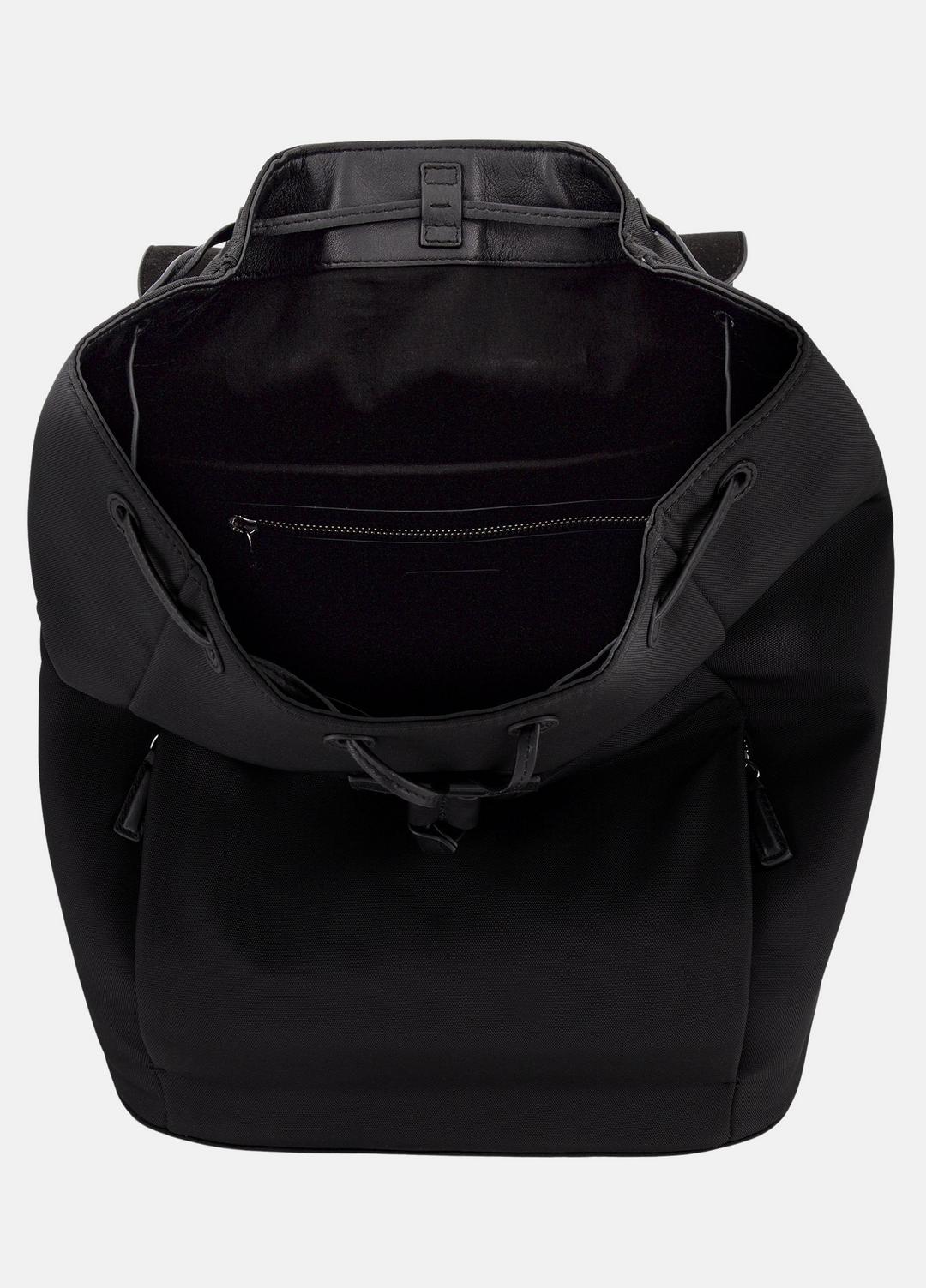 Drayton Nylon Flap Backpack in Bags BLACK | VINCE Men