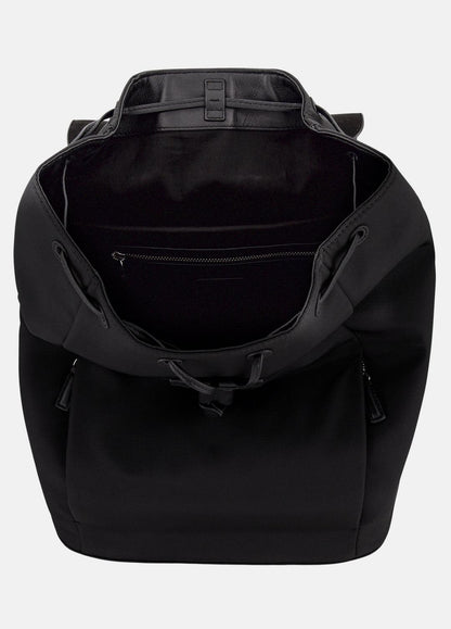 Drayton Nylon Flap Backpack in Bags BLACK | VINCE Men