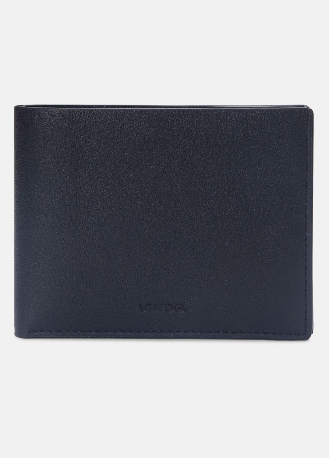 Nappa Leather Bifold Wallet in Bags BLACK | VINCE Men