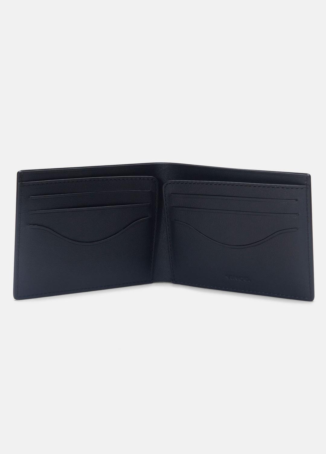 Nappa Leather Bifold Wallet in Bags BLACK | VINCE Men