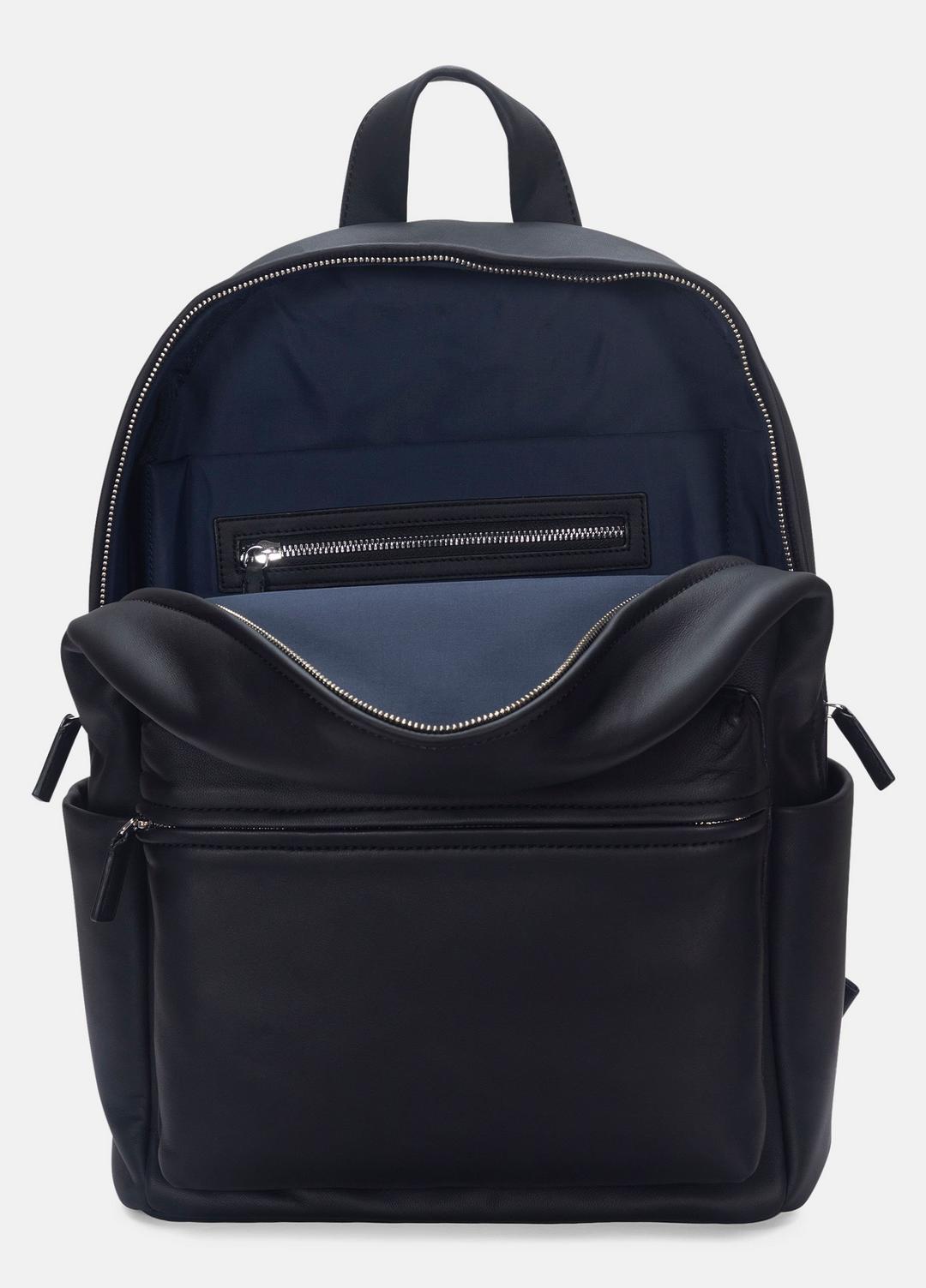 Cavalor Leather Backpack in Bags BLACK | VINCE Men