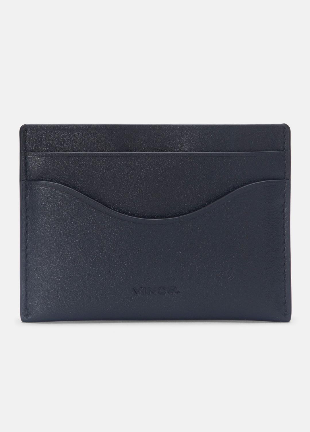 Nappa Leather Cardholder in Bags BLACK | VINCE Men