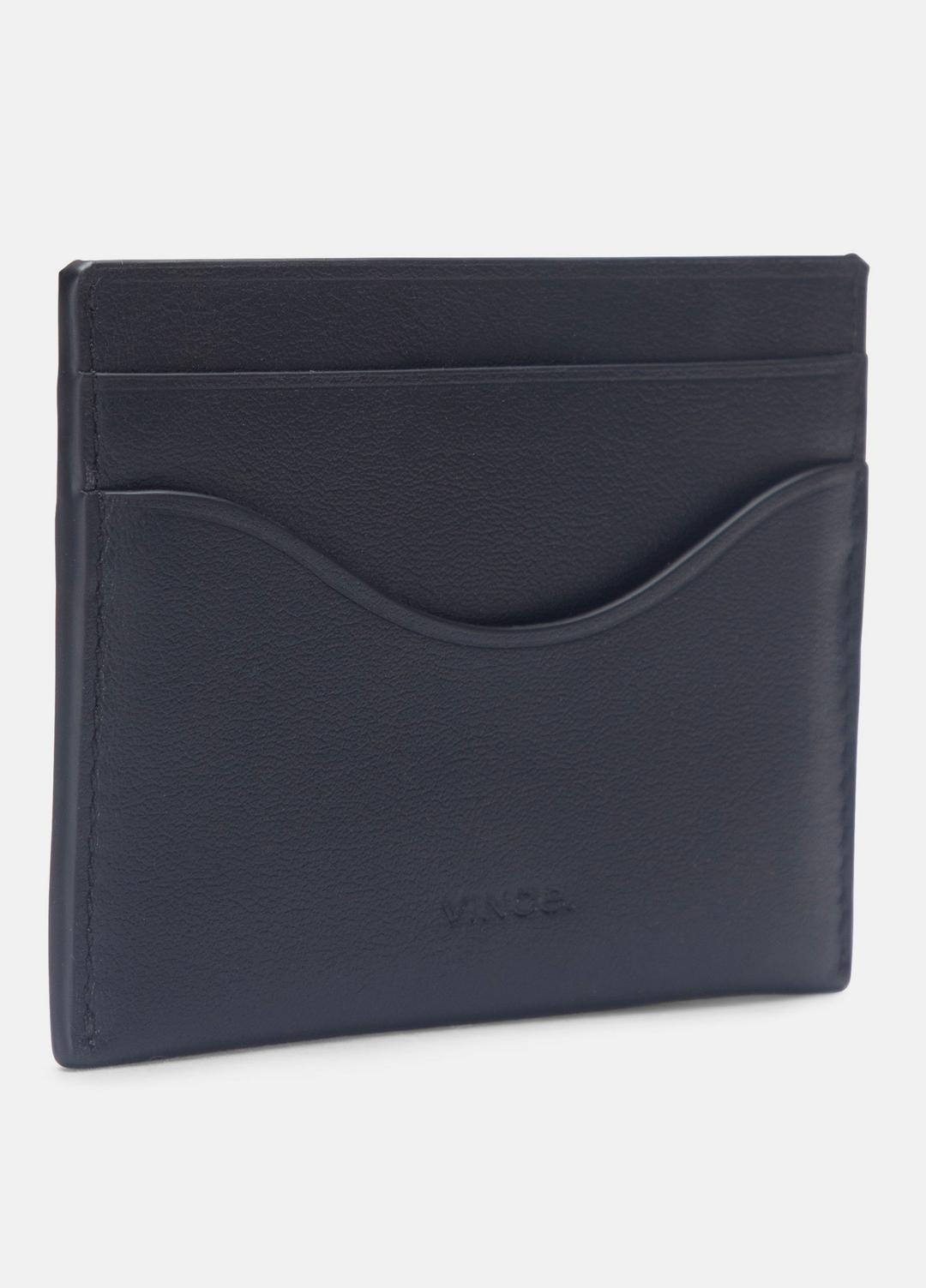 Nappa Leather Cardholder in Bags BLACK | VINCE Men