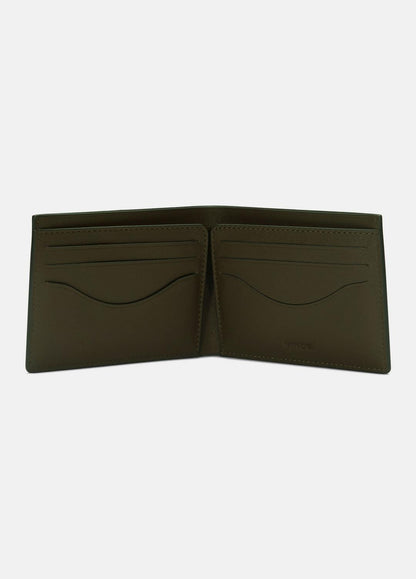 Suede Bifold Wallet in Bags DRIVER GREEN | VINCE Men