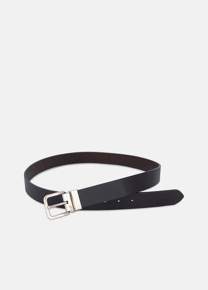 Men’s 32mm Reversible Leather Belt in Belts BLACK | VINCE Men