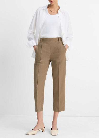 Utility Tab-Detail Pull-On Pant in Pants & Shorts TAPENADE | VINCE Sale