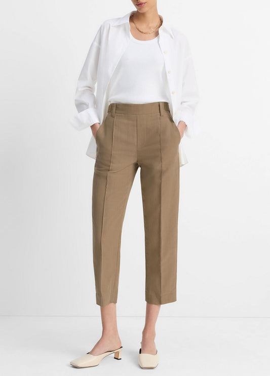 Utility Tab-Detail Pull-On Pant in Pants & Shorts TAPENADE | VINCE Sale