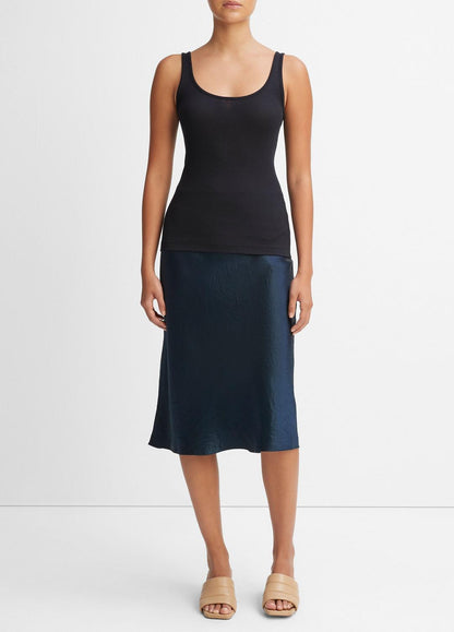 Scoop Neck Tank in Shirts & Tees COASTAL BLUE | VINCE Sale