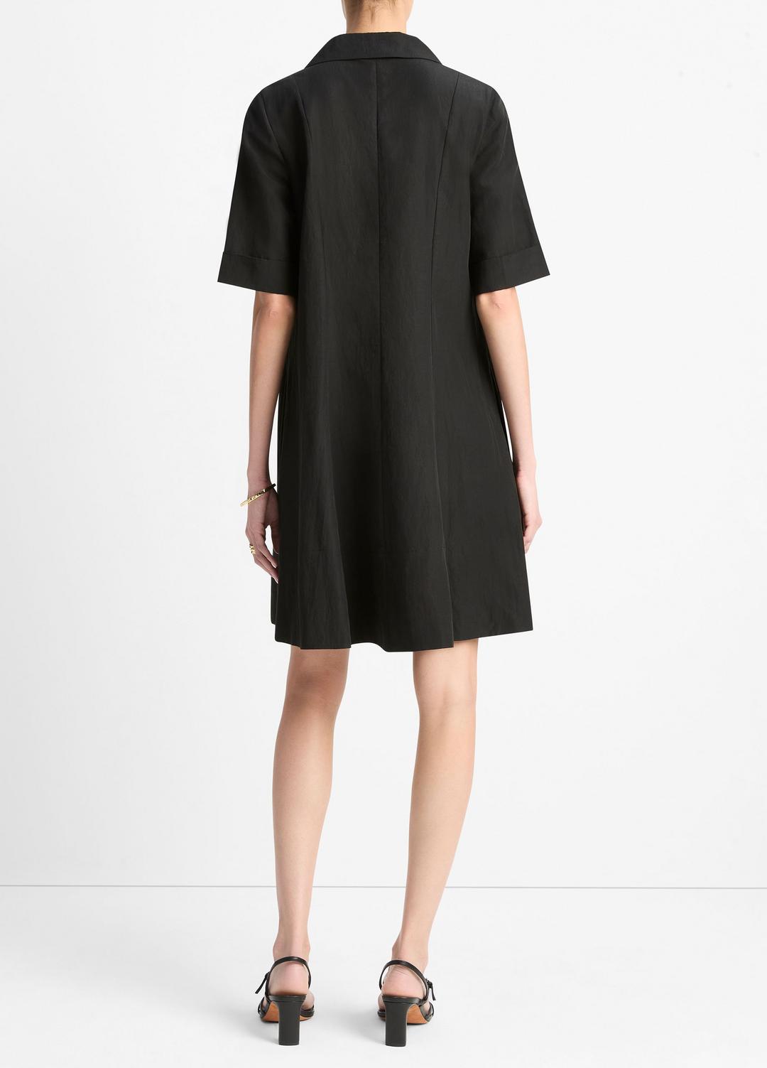 A-Line Short Dress in Dresses & Skirts BLACK | VINCE Sale