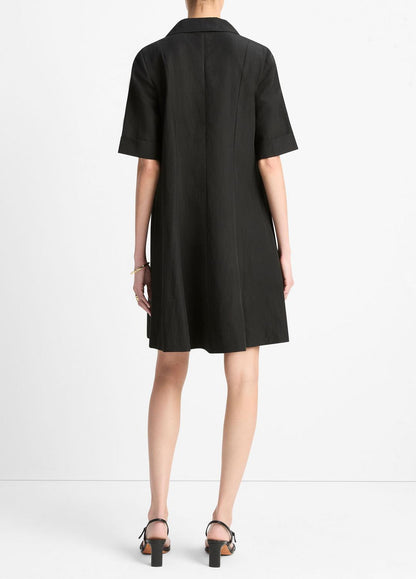 A-Line Short Dress in Dresses & Skirts BLACK | VINCE Sale