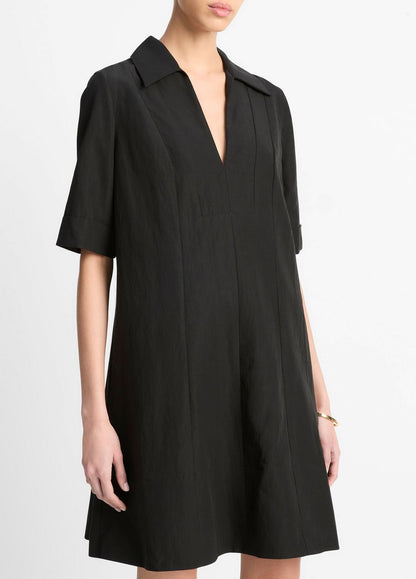 A-Line Short Dress in Dresses & Skirts BLACK | VINCE Sale