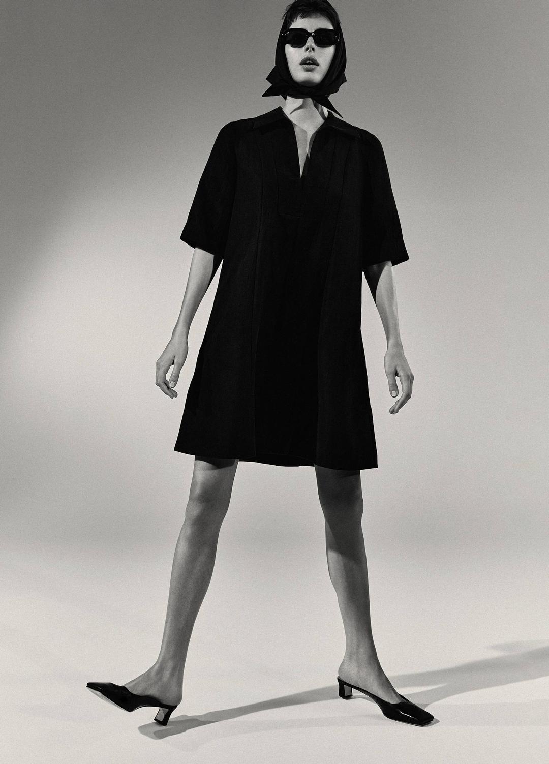 A-Line Short Dress in Dresses & Skirts BLACK | VINCE Sale