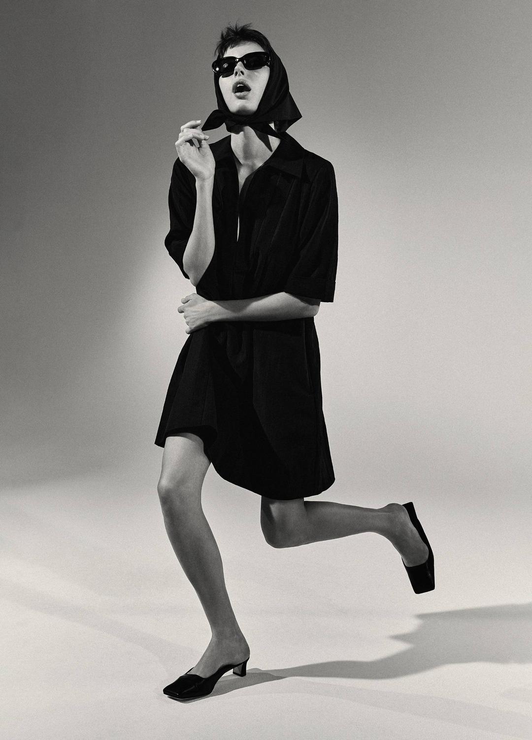 A-Line Short Dress in Dresses & Skirts BLACK | VINCE Sale