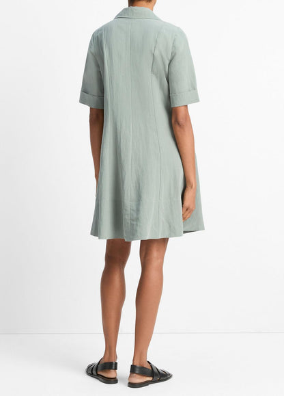 A-Line Short Dress in Dresses & Skirts CLAY SAGE | VINCE Sale