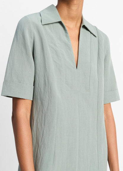 A-Line Short Dress in Dresses & Skirts CLAY SAGE | VINCE Sale