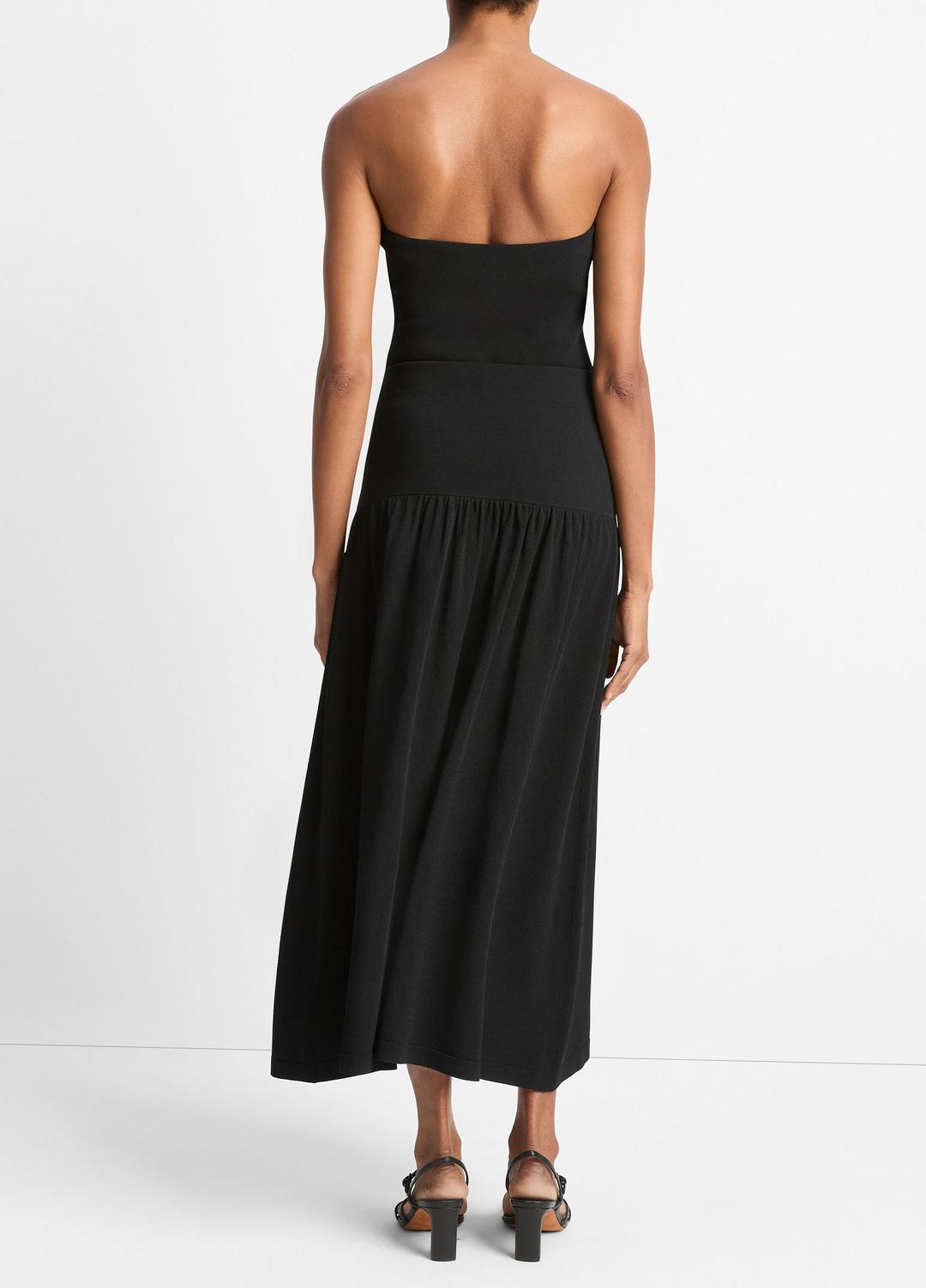 Compact Drop-Waist Skirt in Dresses & Skirts BLACK | VINCE Sale