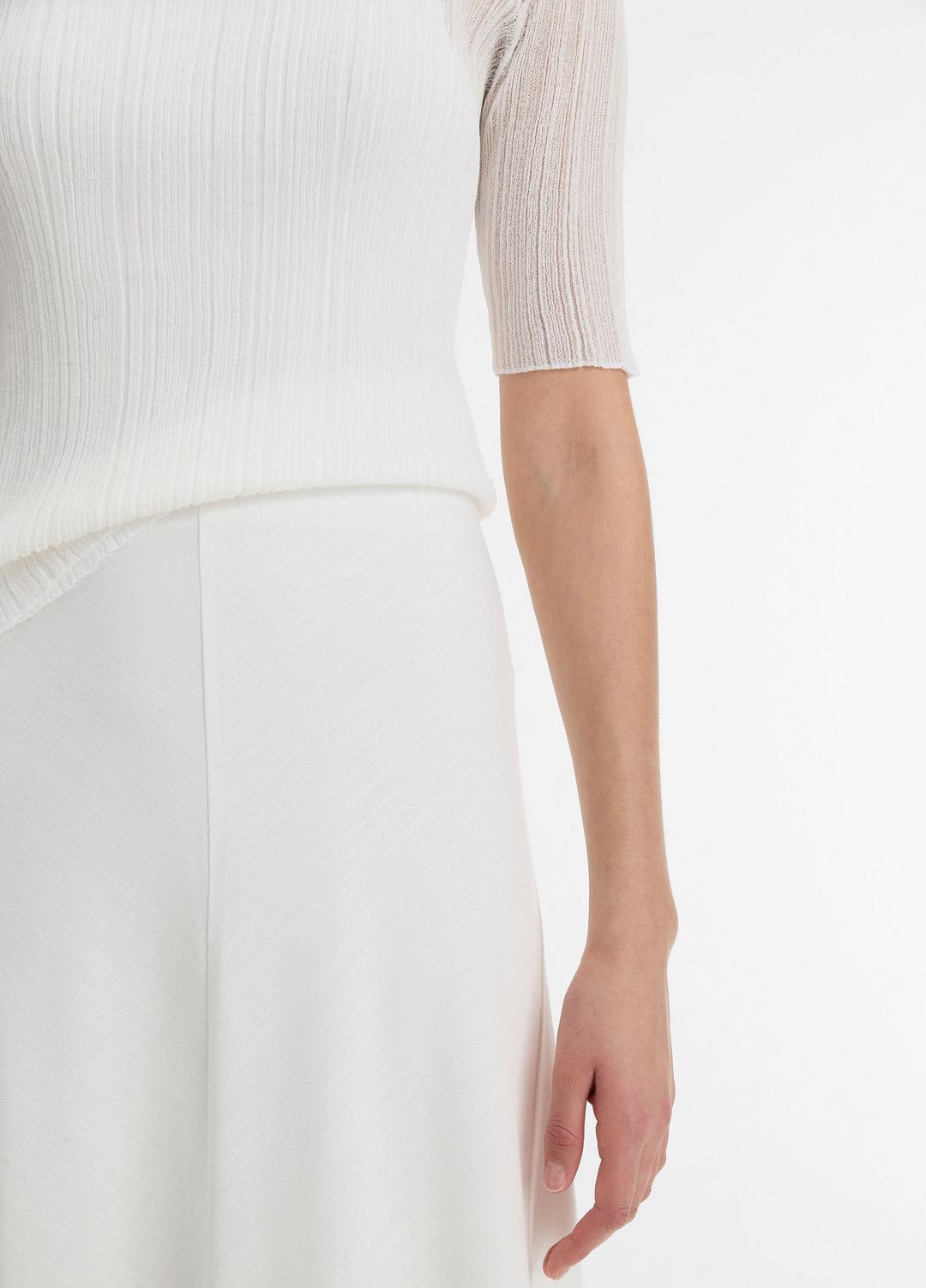 Bias A-Line Skirt in Dresses & Skirts OFF WHITE | VINCE Sale