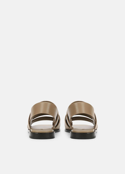 Mazie Leather Slingback Sandal in Shoes SAND SHELL | VINCE Sale
