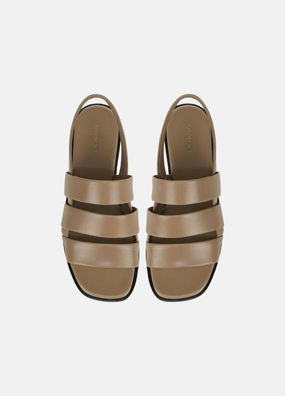 Mazie Leather Slingback Sandal in Shoes SAND SHELL | VINCE Sale