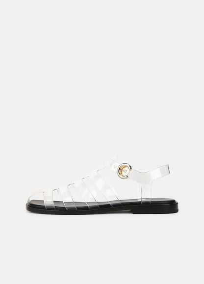 Melina Jelly Fisherman Sandal in Shoes CLEAR | VINCE Sale