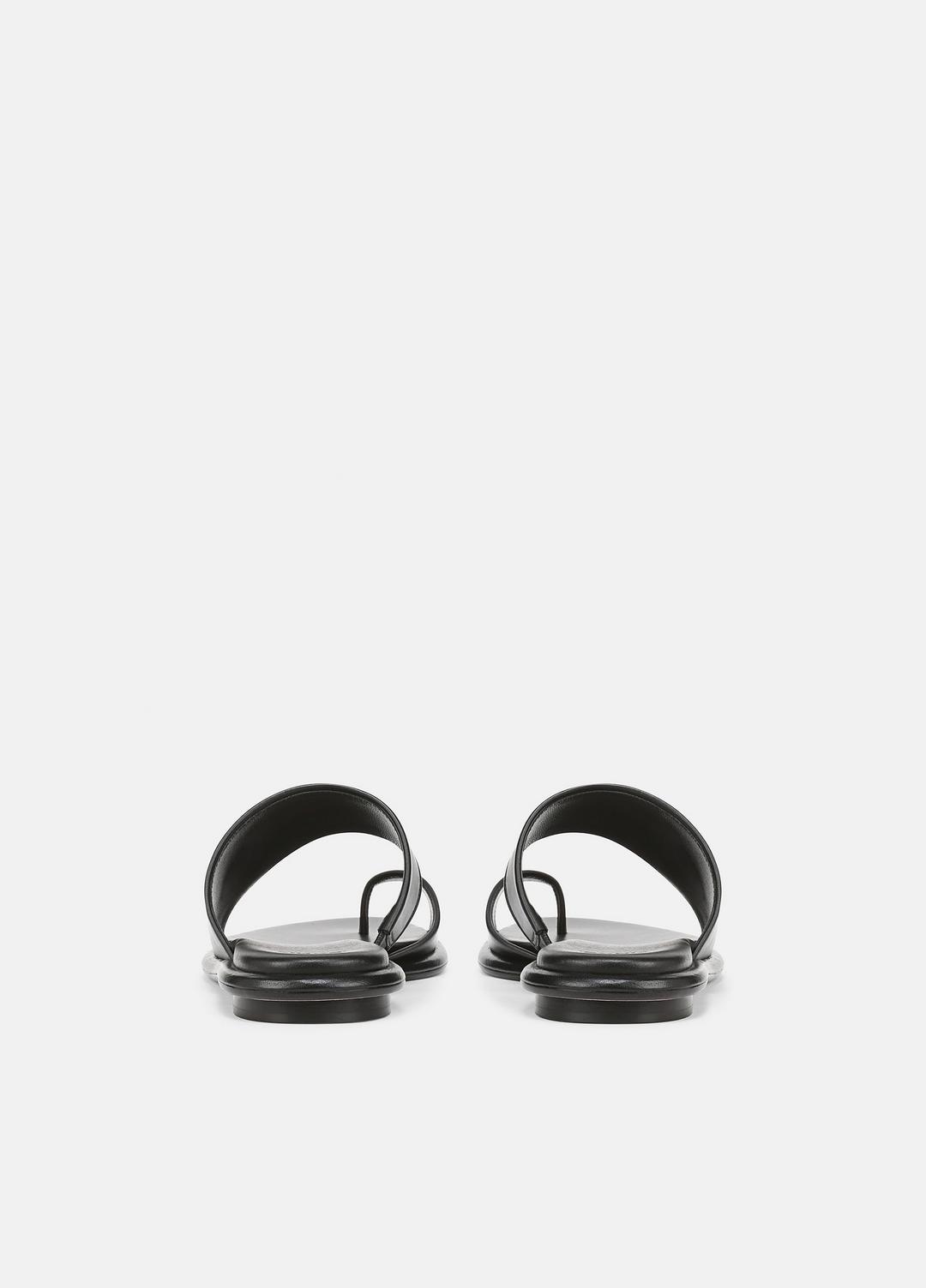 Lukas Leather Sandal in Shoes BLACK | VINCE Sale