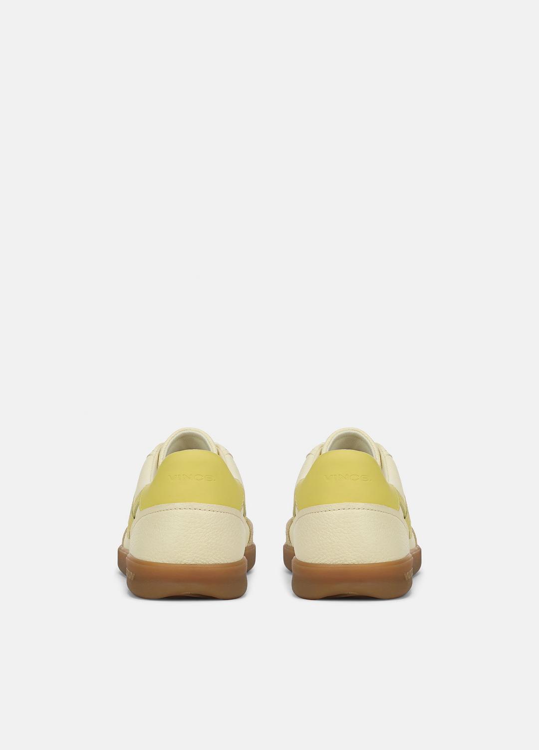 Oasis Leather & Suede Sneaker in Shoes SAND DUST/STRAW SEED/CHAMOMILE | VINCE Sale