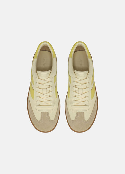 Oasis Leather & Suede Sneaker in Shoes SAND DUST/STRAW SEED/CHAMOMILE | VINCE Sale