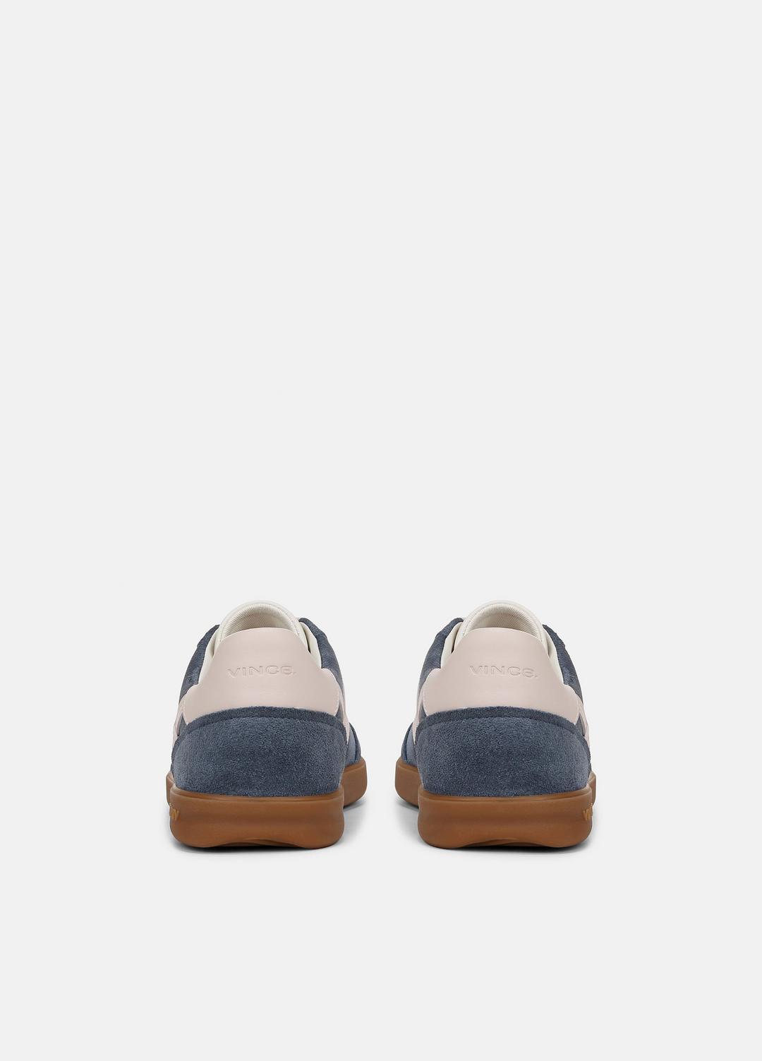 Oasis Suede & Leather Sneaker in Shoes HUNTINGTON BLUE/POWDER PINK | VINCE Sale