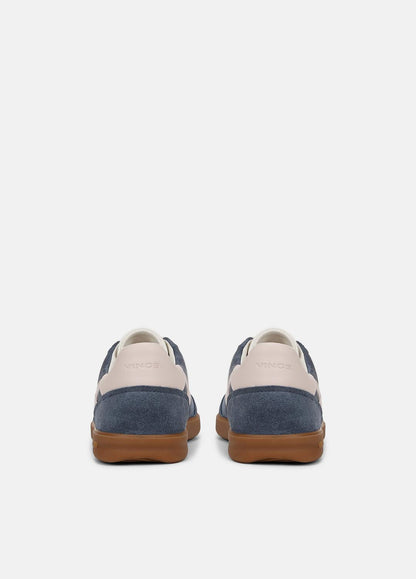 Oasis Suede & Leather Sneaker in Shoes HUNTINGTON BLUE/POWDER PINK | VINCE Sale