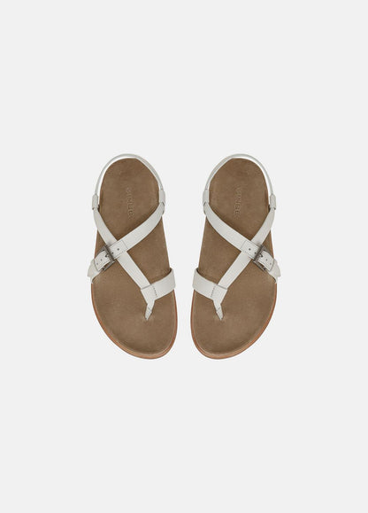 Franca Leather Sandal in Shoes MILK | VINCE Sale