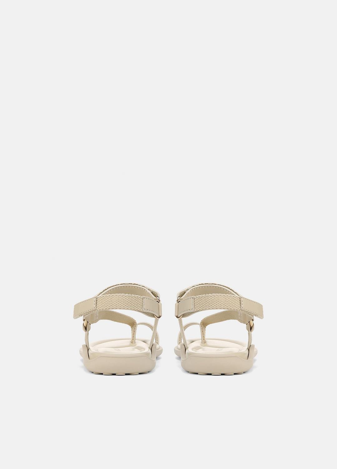 Summer Leather & Canvas Sandal in Shoes MOONLIGHT | VINCE Sale