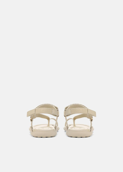 Summer Leather & Canvas Sandal in Shoes MOONLIGHT | VINCE Sale