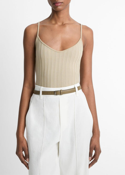 Ribbed V-Neck Camisole in Shirts & Tees MOJAVE | VINCE Sale
