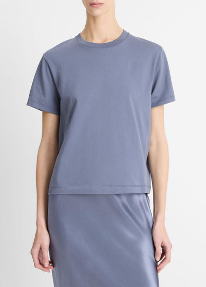 Pima Cotton Crew Neck T-Shirt in Shirts & Tees MAUVE THISTLE | VINCE Sale