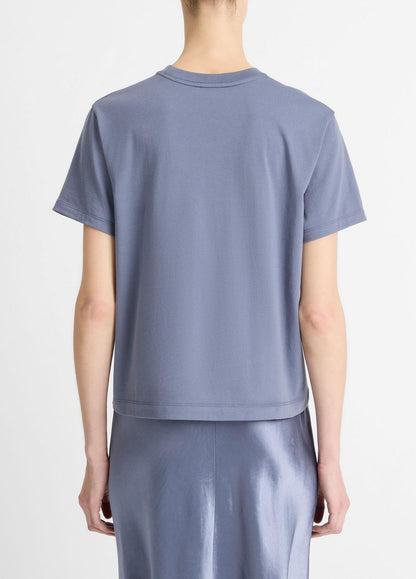 Pima Cotton Crew Neck T-Shirt in Shirts & Tees MAUVE THISTLE | VINCE Sale