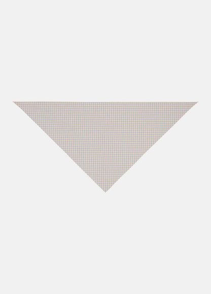 Gardener's Check Cotton Headkerchief in Accessories STONE/TAN | VINCE Sale