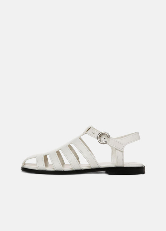 Melina Leather Fisherman Sandal in Shoes MILK | VINCE Sale