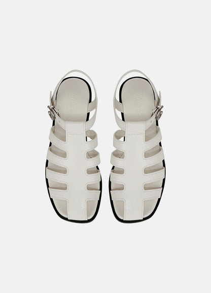 Melina Leather Fisherman Sandal in Shoes MILK | VINCE Sale