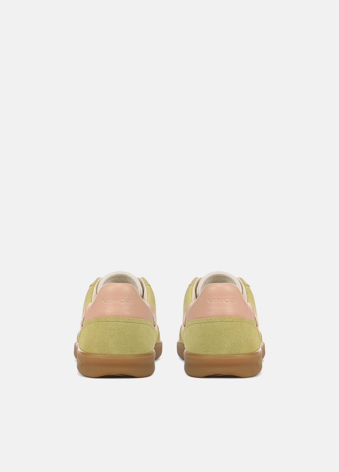 Oasis Suede & Leather Sneaker in Shoes DRIED CITRUS/LOTUS BLUSH | VINCE Sale