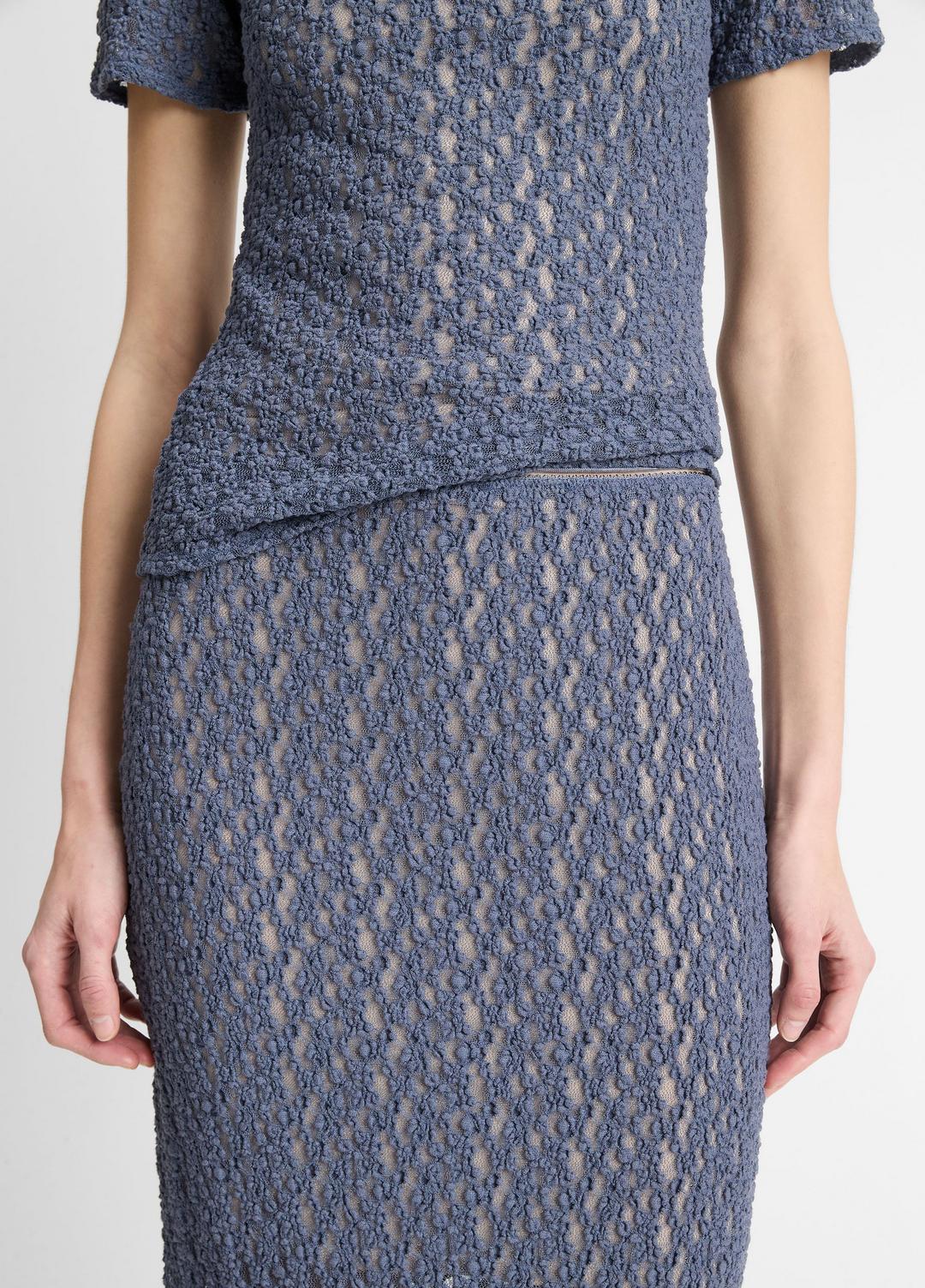 Floral Smocked Skirt in Dresses & Skirts MAUVE THISTLE | VINCE Sale